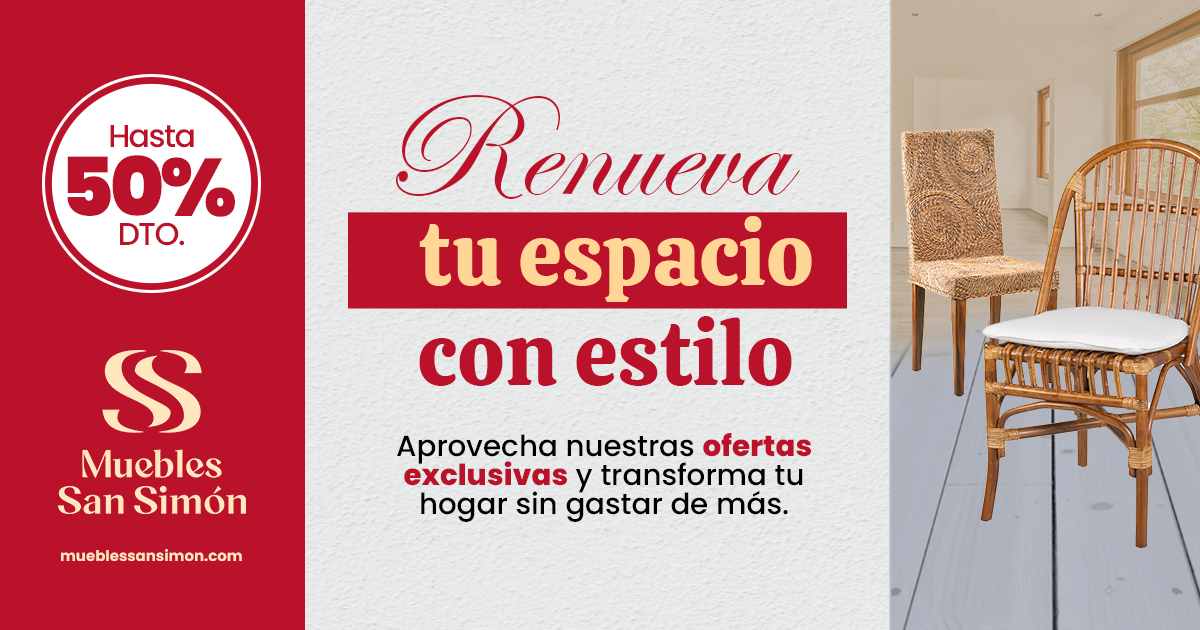 Oferta de sillas - Muebles San Simón