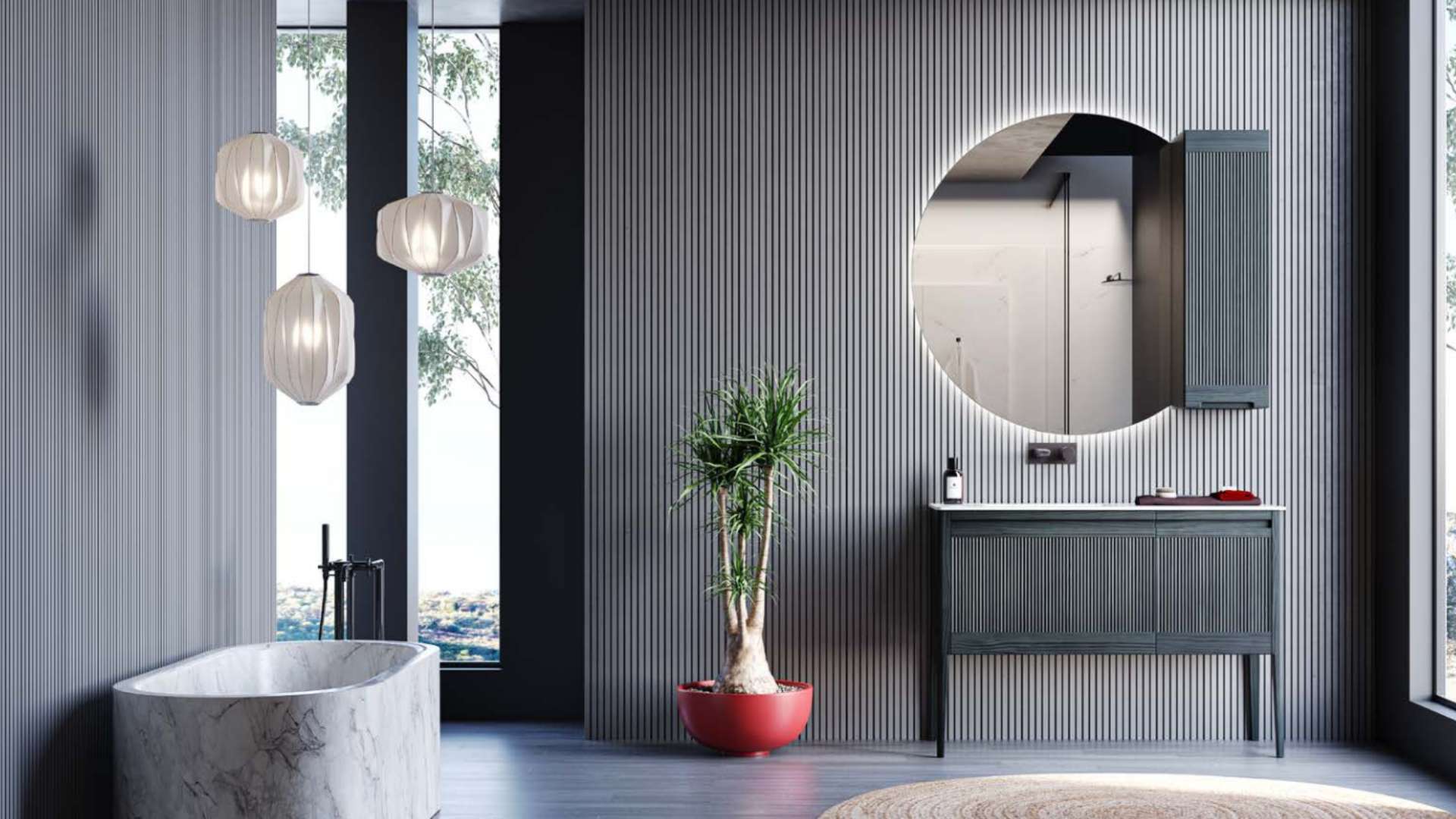 Baños modernos y funcionales: diseño para el día a día